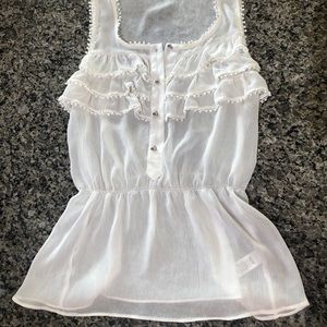 Express sleeveless blouse top Xs